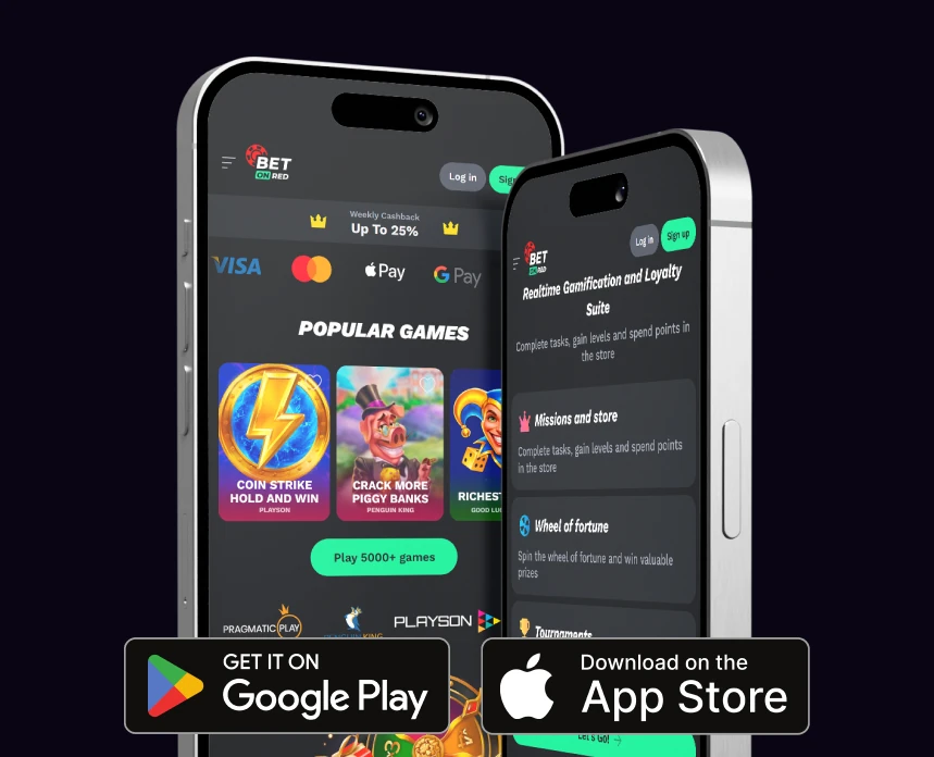 Bet On Red welcome bonus AU$1,500 and free spins